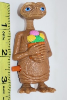 Vintage E.T. Extra-Terrestrial with Flowers Wind-Up Action Figure