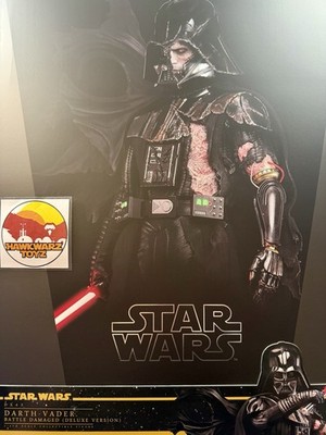 Hot Toys Star Wars Mythos Battle Damaged Darth Vader Deluxe DX45 1/6 Sideshow