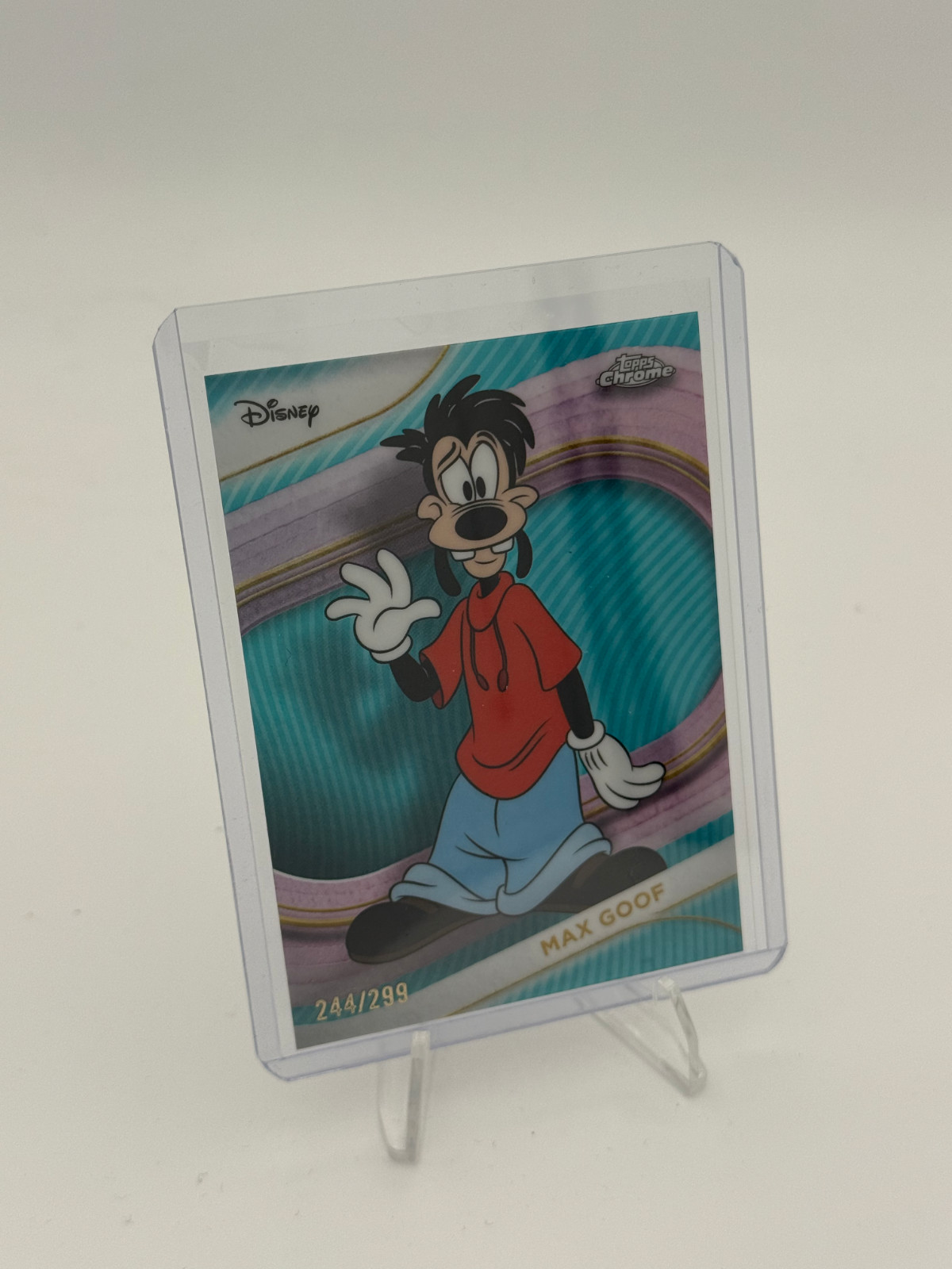 Max Goof 2025 Topps Chrome Disney #33 Teal Refractor /299 Price