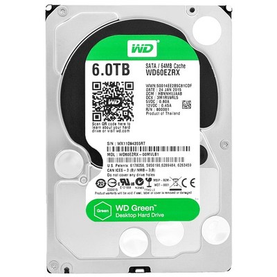 Western Digital Green 5.9TB Internal 7200RPM 3.5