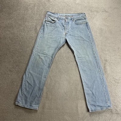 LEVIS 501 Jeans Herren Hose W34 L30 Vintage Regular Straight 22507 Blau Denim