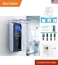 Outdoor Keypad Cover Protector,Clear Flip Cap Doorbell Rain Cover,Doorbell Co...