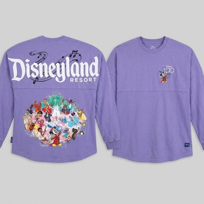 Disney 100 Spirit Jersey Disneyland Resort Music Conductor Mickey Purple Small