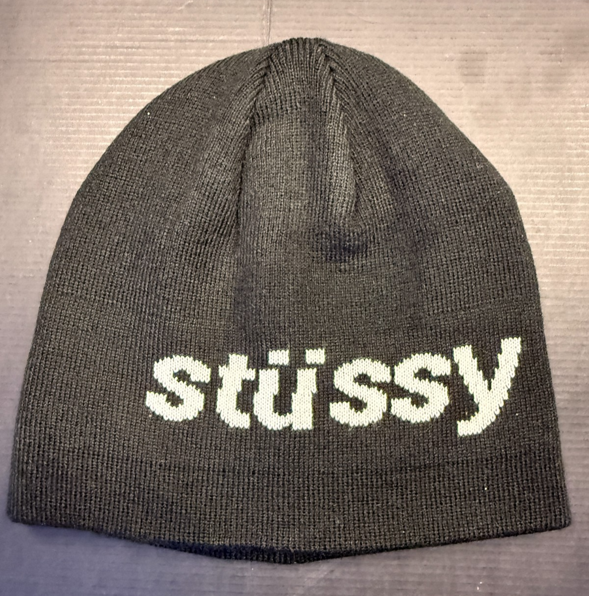 帽子 STUSSY SKULLCAP BEANIE Stussy Brushed Out Stock Skullcap Beanie Brown | eBay