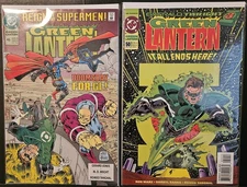 GREEN LANTERN #46 & #50 DC Comics 1993-1994 - 1st Kyle Rayner, 1st Parallax