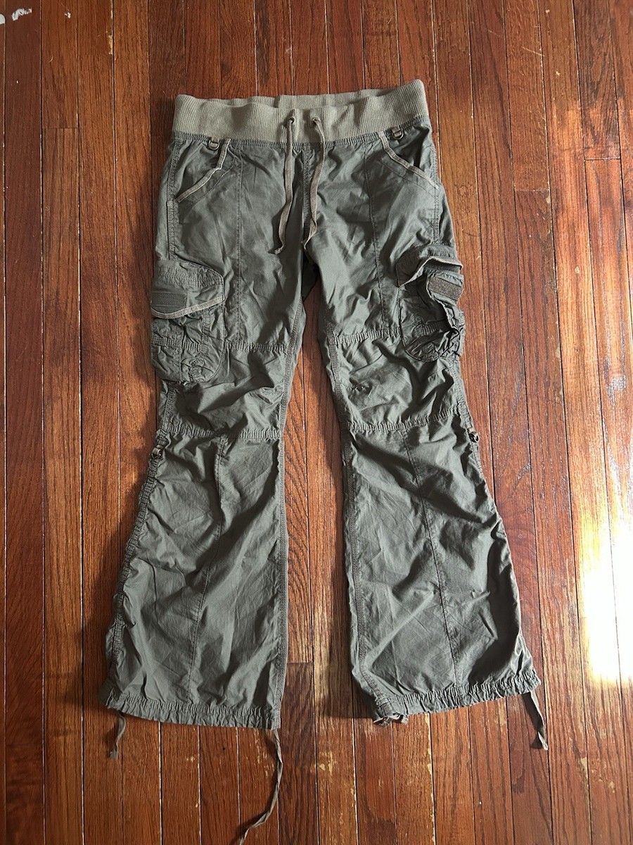 00s goa cargo pants japanese label sweat