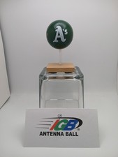 Oakland Athletics Custom Antenna Topper With Hattenna Display Clip Made In USA