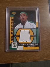 2004-05 Upper Deck Hardcourt - Hardcourt  Materials paul Pierce Game Worn Patch