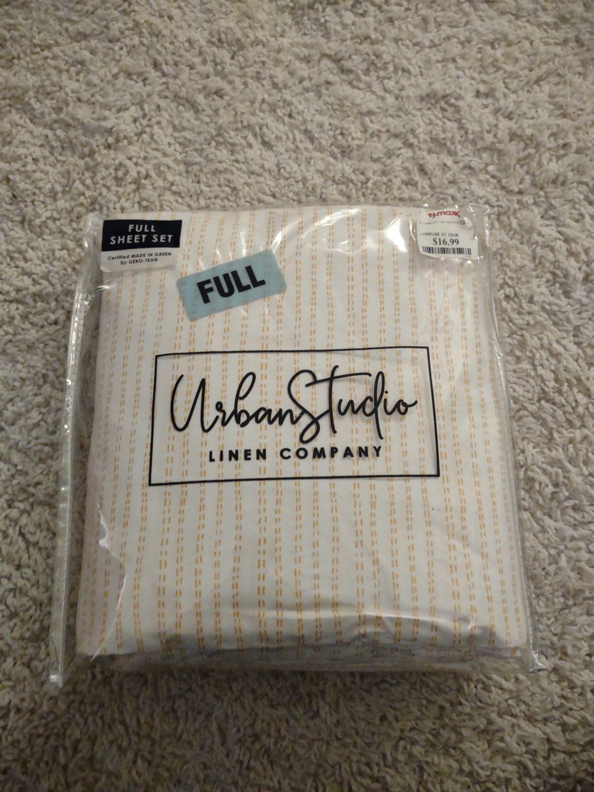 urban studio linen company full sheet set 100% microfiber