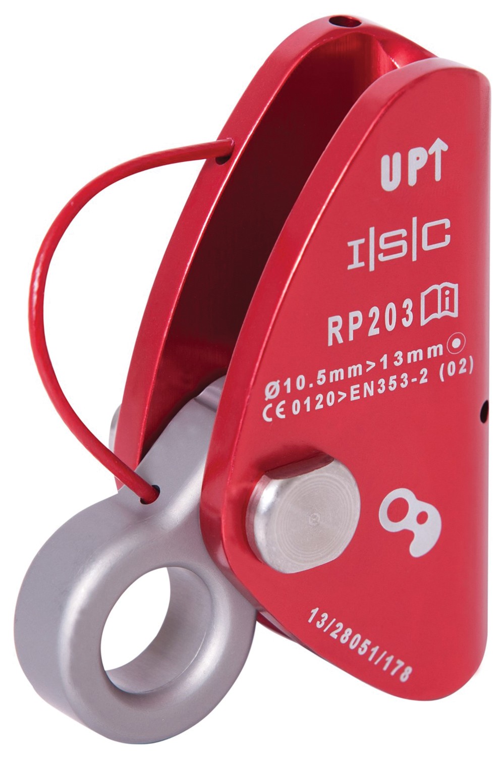 Мини-фиксированная ось захвата веревки Iscпрочное устройство для удержания от падения при скалолазании и работе 16890₽