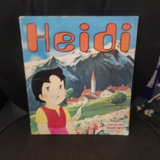 Panini Album Heidi 1981 321 Stickers Pasted