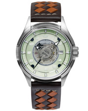 Orologio automatico UMF Ruhla Colani vetro zaffiro edizione limitata 99 pz 1372-4 verde salvia