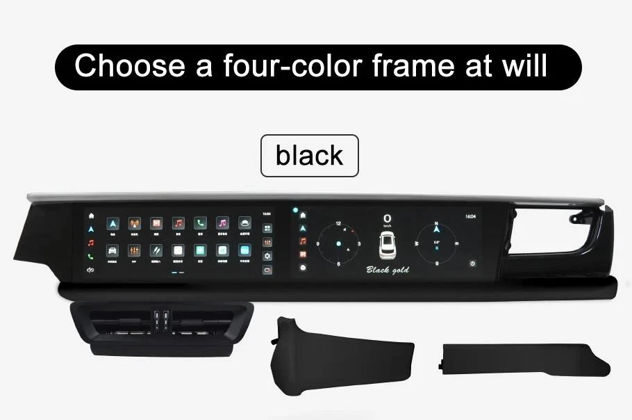 For Porsche Macan 2014-2017 Dual Screen Android Radio Stereo Head Unit GPS 4G - Image 3 of 4