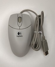 First Logitech Maus M-UB48   Retro Kugelmaus ...