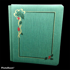 NOS Creative Memories 8 x 10 EVERGREEN Christmas Holiday Reflection Album 15 Pgs