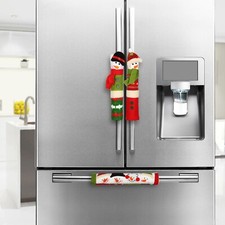 Snowman Christmas Decorations - Set of 3 Kitchen Handle Covers