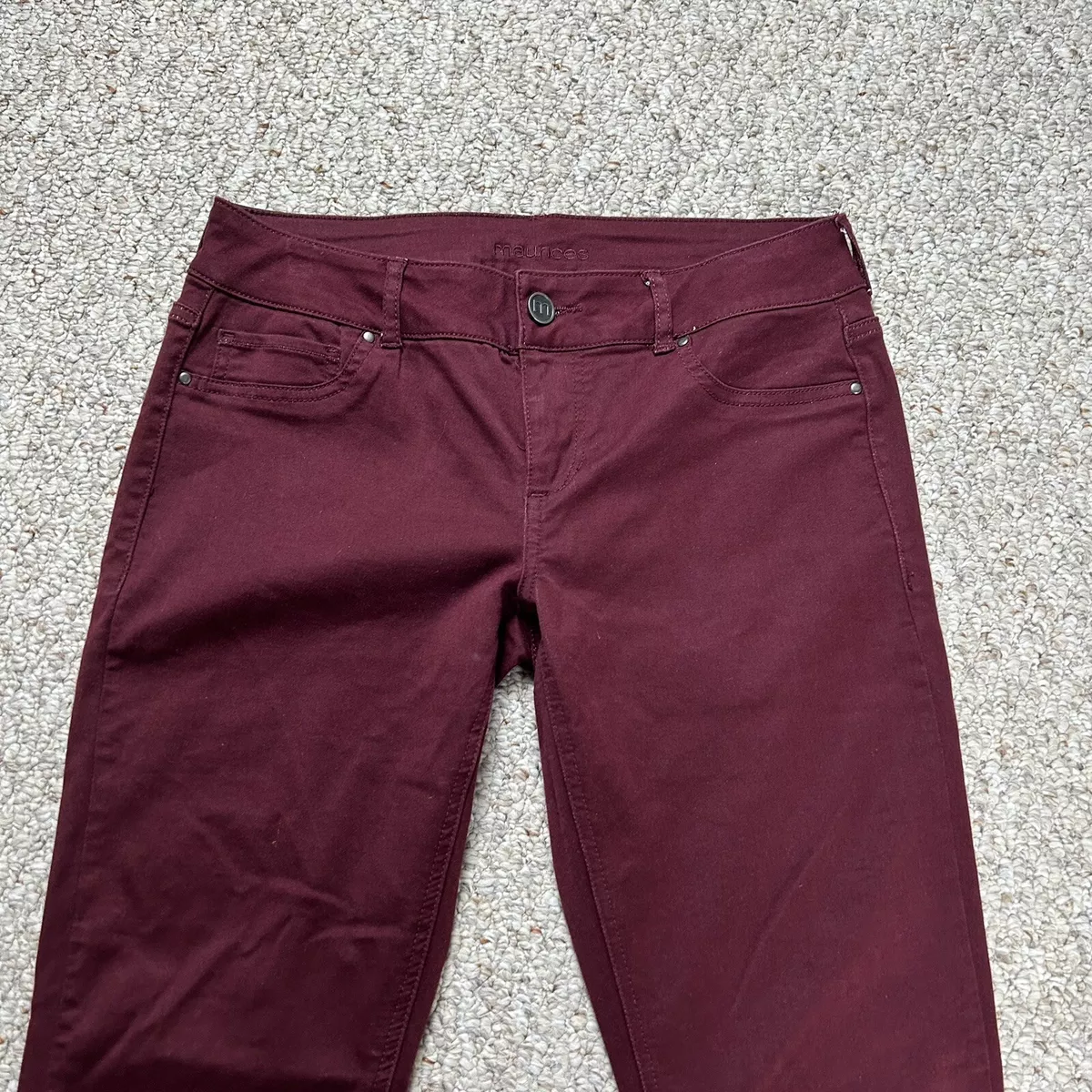 Maurices colored jeggings top
