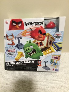 angry birds sling and smash track set