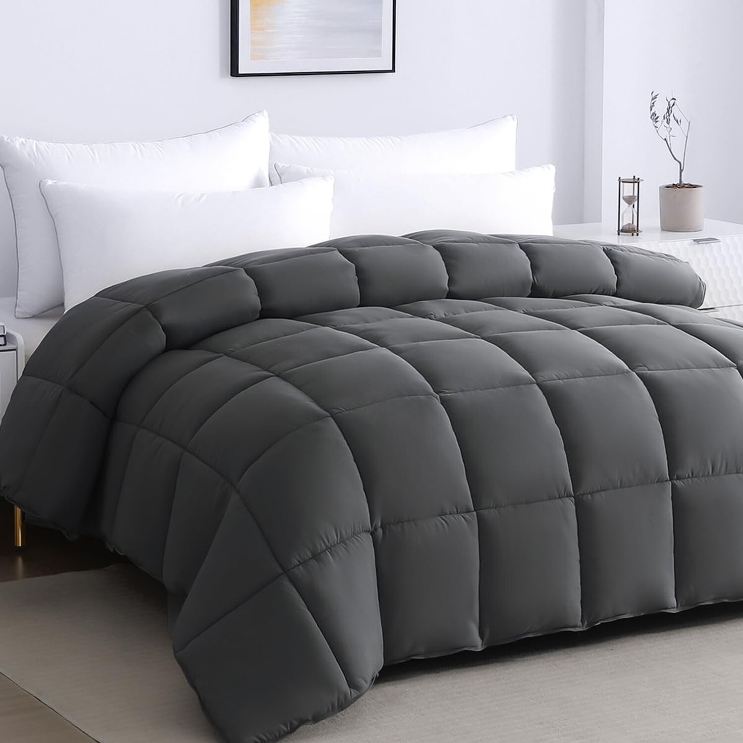 extra large king down comforter