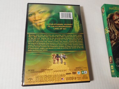 The Wiz Live! DVD Shanice Williams slip cover Mary J Blige Ne-yo Q