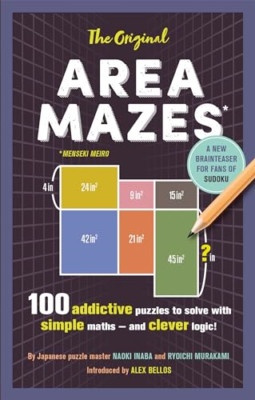 The Original Area Mazes: 100 addictive puzzles to solve - Paperback NEW Inaba, N