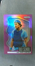 2022 Panini Prizm Old School Purple Prizm #10 Gary Carter Expos
