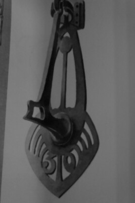1902 Secession Jugendstil art&crafts prize competition frontdoor knocker + fotos