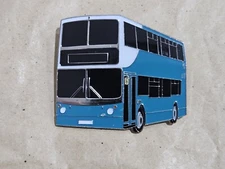 Arriva Trident (White Front) Enamel Brooch Pin Bus Badge