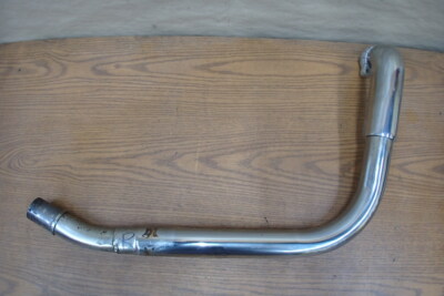 1988 HONDA SHADOW VT800C RIGHT SIDE EXHAUST PIPE HEADER CHROME