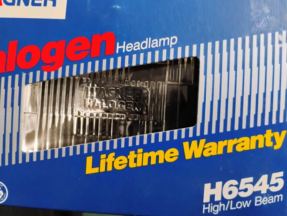 Wagner H6545 High/Low Beam Headlamp H4666 12v Glass Lens Sealed Beam Headlight — 第 4/4 张图片