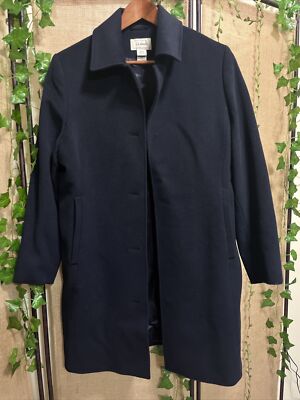 LL Bean Classic Jacket Women 14 70% Wool 20% Nylon 10% Cashmere