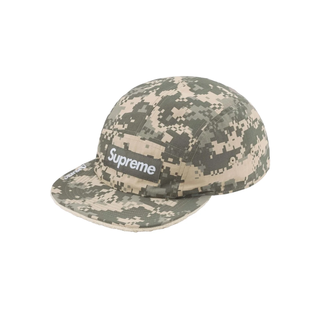 Casquette de camp réversible Supreme Polartec Shearling Digi Camo   23FW  