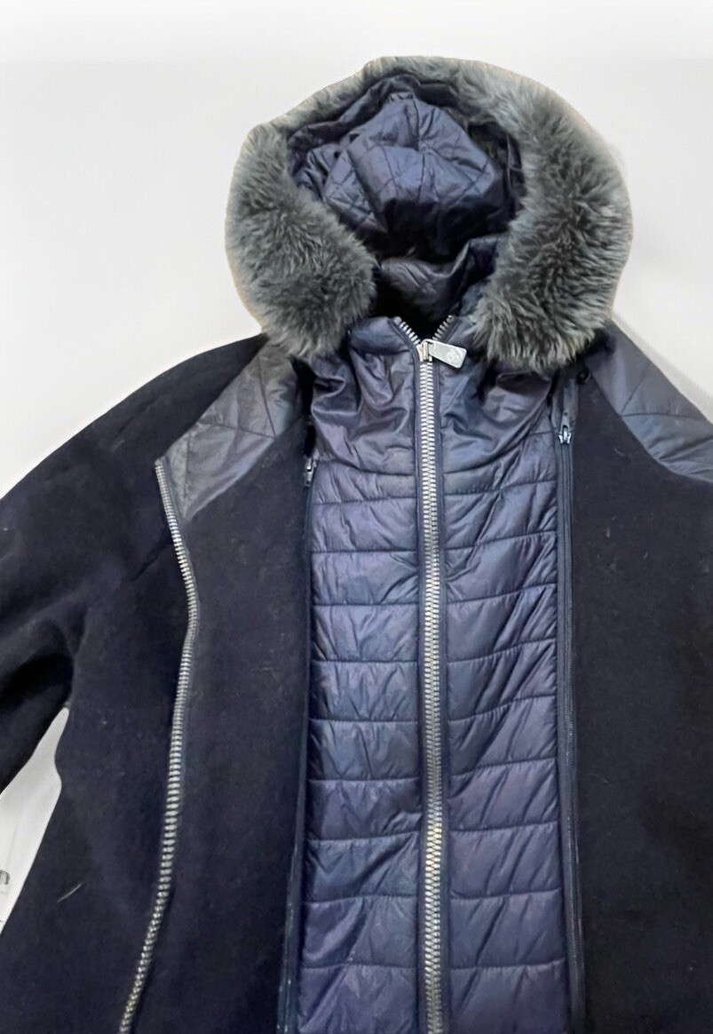 Creestone Jacket Wool Shell With Removable Zip In… - image 2