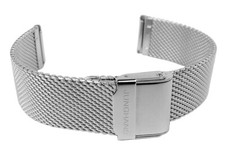 Junghans Max Bill Bracelet Montre 17mm Milanaise Acier Inox pour 047/4356