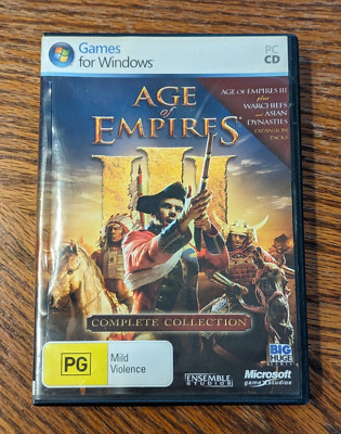 Age Of Empires III Complete Edition (PC, 2009) PC Game (5-discs) RTS computer