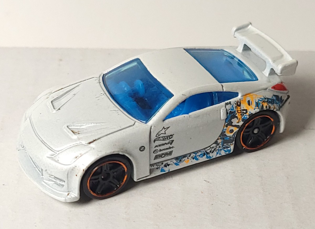 Hot Wheels loose Nissan 350Z white Nightburnerz | eBay