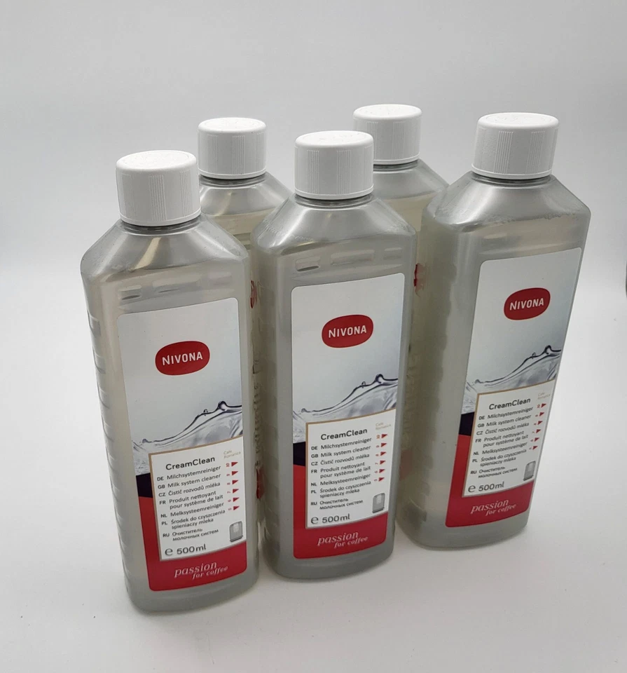 "NIVONA (5er SET)CreamClean Flüssig-Reiniger 500ml