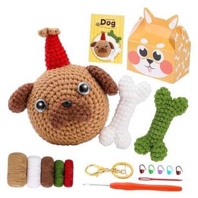  Crochet Kit for Beginners, Crochet Crochet Starter Kit for Beginners Dog
