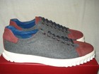 100% AUTHENTIC NEW MEN FERRAGAMO CUBE 11 WOOL LOW TOP SNEAKER/BOAT SHOES US 13 M — photo 6