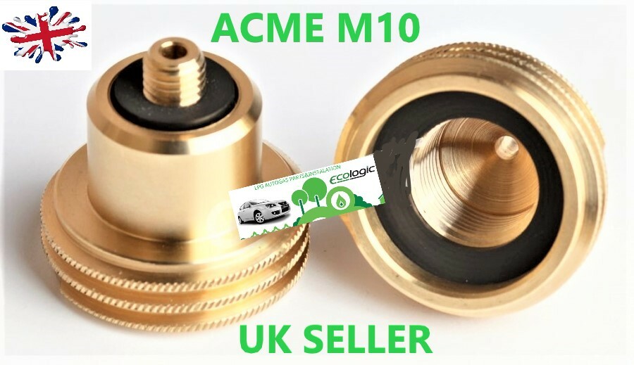 LPG Euro Gas Bottle Refill Non Return Valve Euronozzle Adapter 1 M Straight New