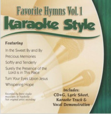 Favorite Hymns Vol 1 Karaoke Style NEW CD G Daywind 6 Songs Brand New Sealed