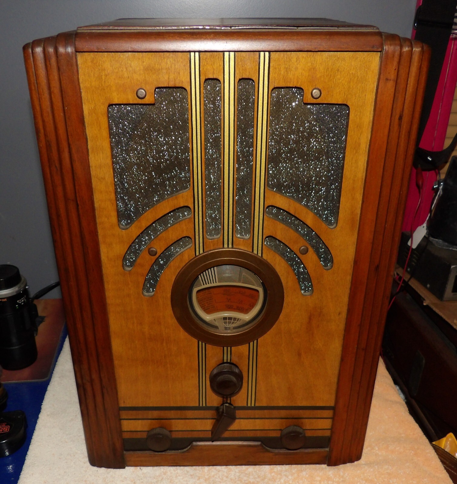 Vintage Philco Tombstone Shortwave Radio eBay
