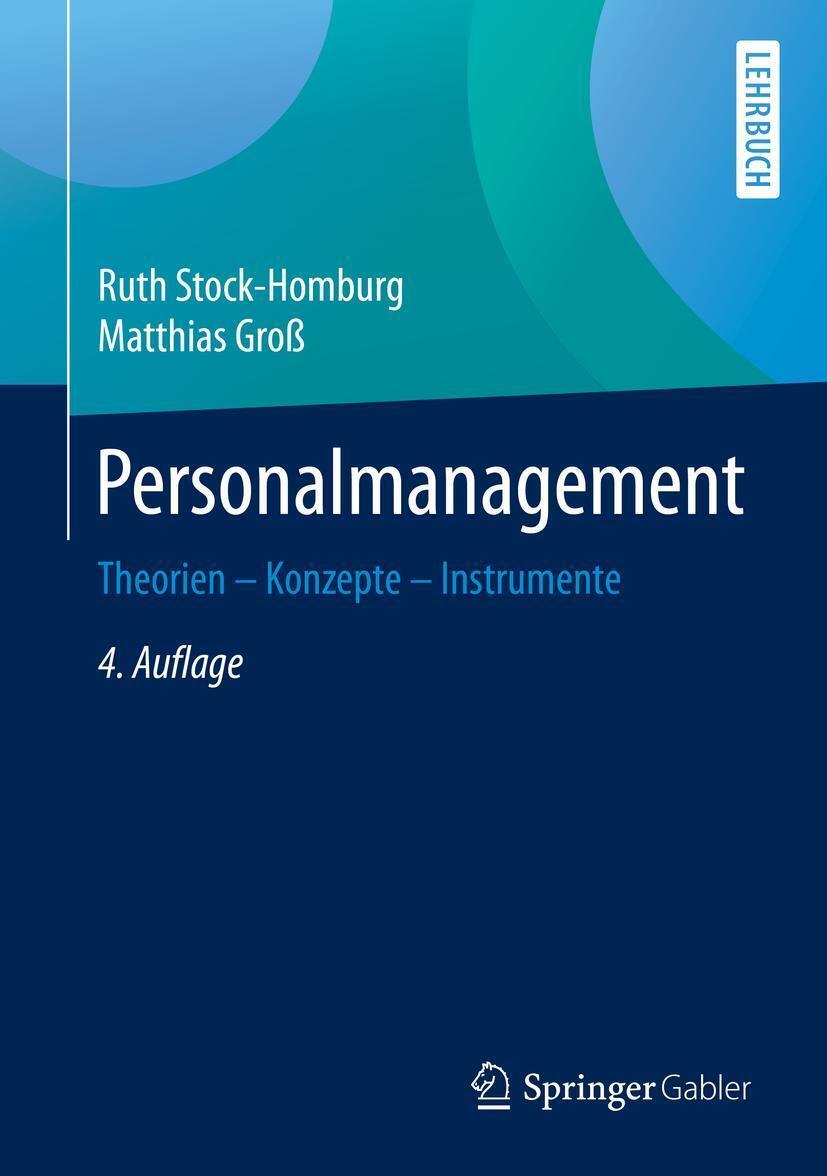 Thumbnail - Personalmanagement | Ruth Stock-homburg (u. A.) | Buch | Xxiii |