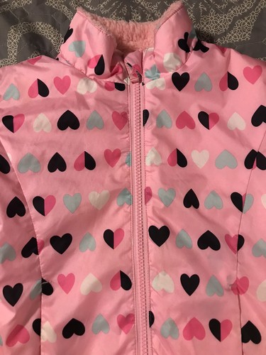 Healthex Toddler Girls 3T Pink Heart 