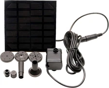 Solar Fountain Panel Water Pump Bird Bath Solar Panel Kit Outdoor Pond Garden