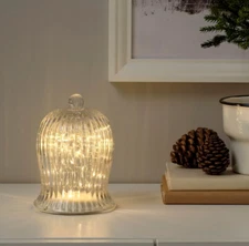 IKEA STRALA Dome Shaped LED Table Decoration Lamp Battery Operated 7" New