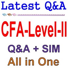 CFA Level II Chartered Financial Analyst Exam Q A