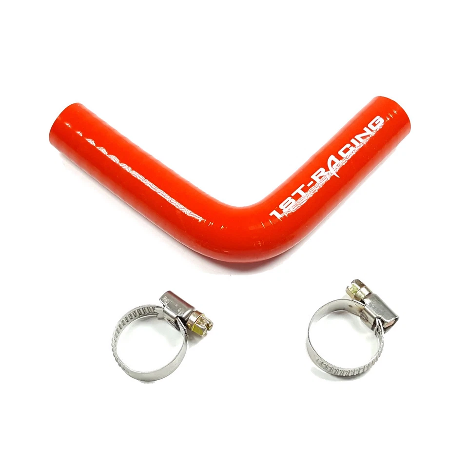 RED 3"x3" 90 Degree Swap Heater Hose 3/4" ID KIT For Silverado 1500 LS1 LSX LS2 - Image 3 of 4