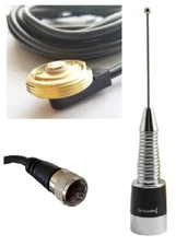 Antenna UHF 450-470 3dBd Hole Mount PL259 Mobile Icom Kenwood Vertex Radio NMO