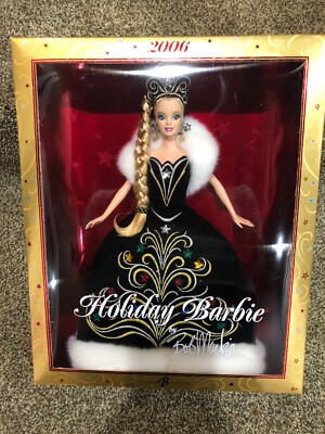 2006 HOLIDAY BARBIE COLLECTOR EDITION DESIGNED BY BOB MACKIE MINT